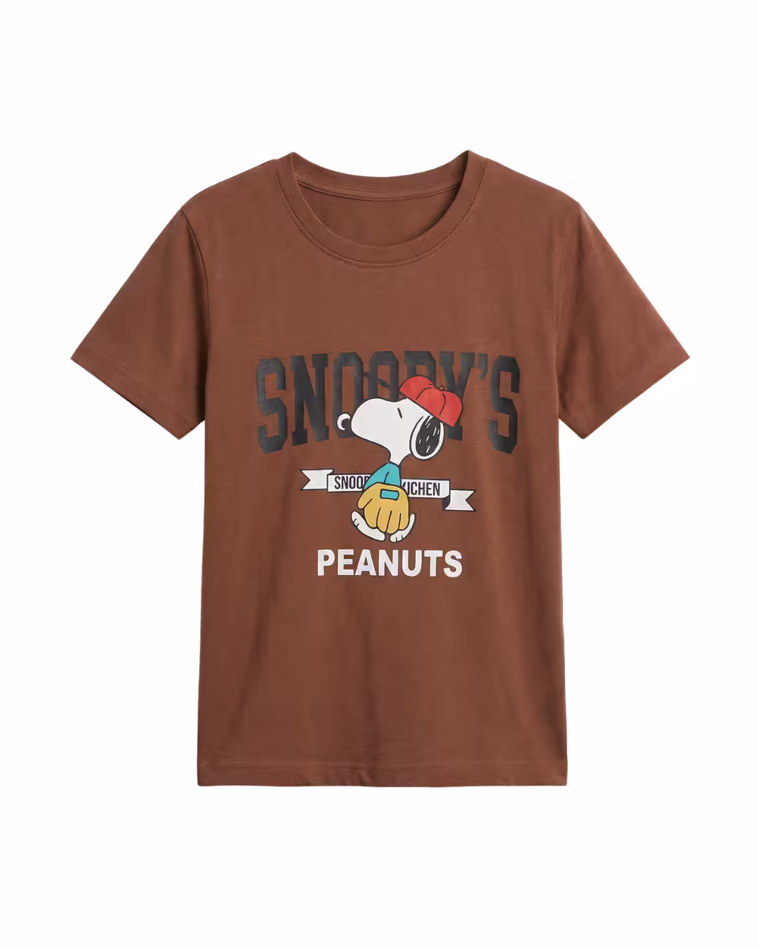 OLA Boys T-shirt - Dark Brown Alternate