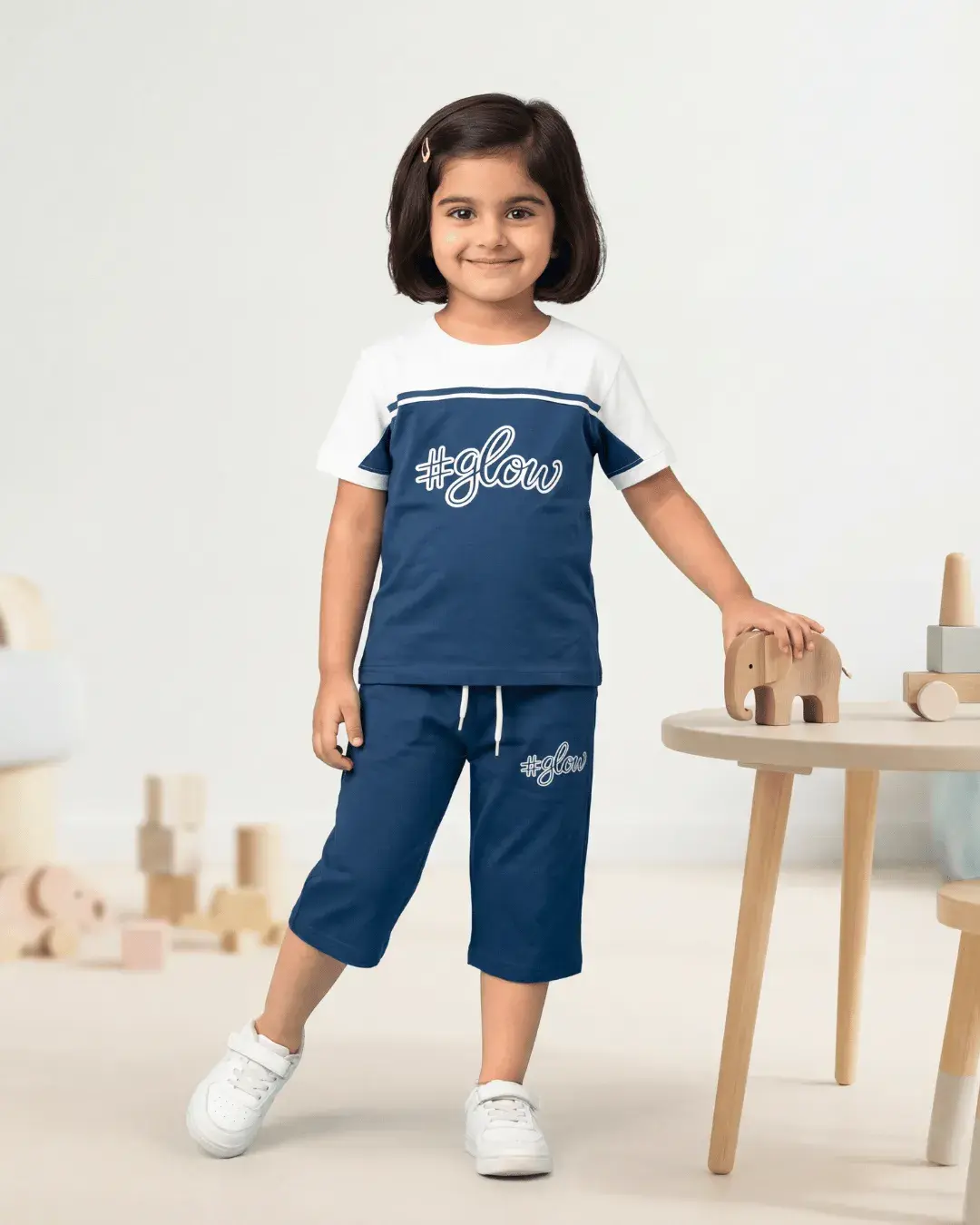 Pihu girls Capri set 